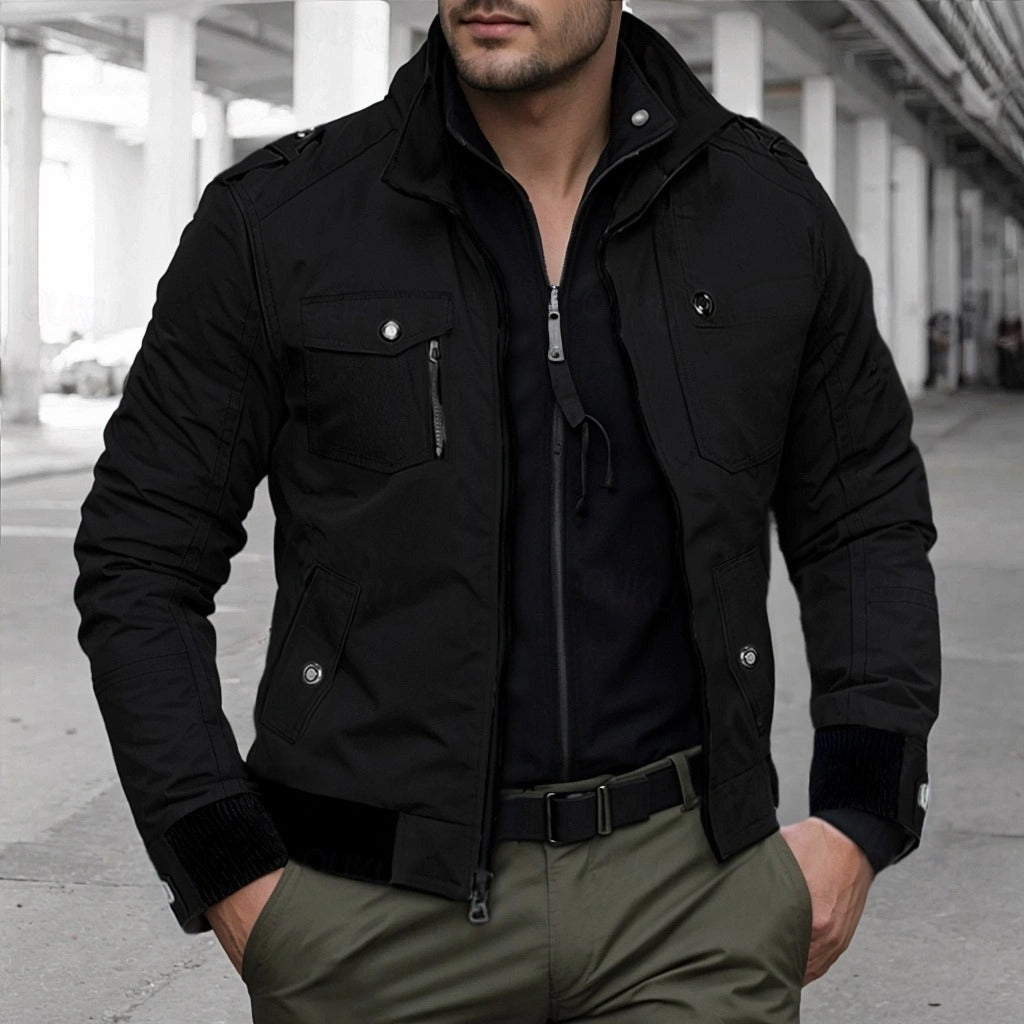 Herren Herbstjacke Mit Reißverschluss | Bomberstil