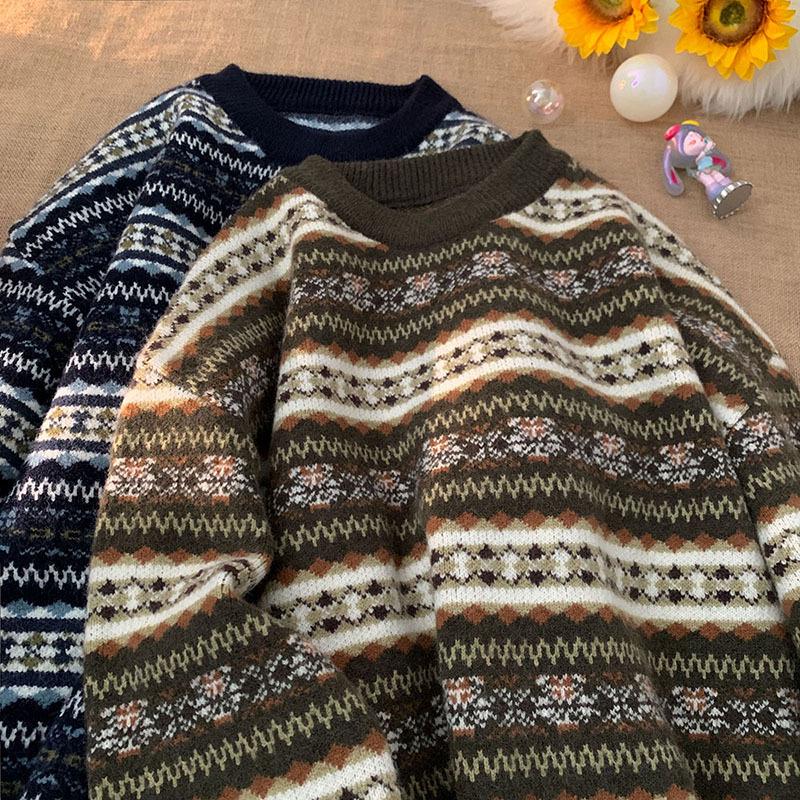 Herren Norweger Weihnachtspullover Mit Muster | Strickdesign