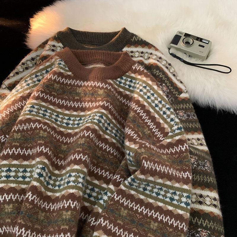 Herren Norweger Weihnachtspullover Mit Muster | Strickdesign