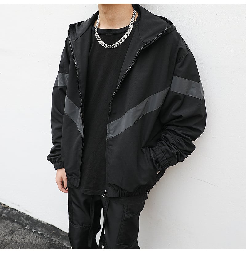 Herren Reflektierende Übergangsjacke | Lang