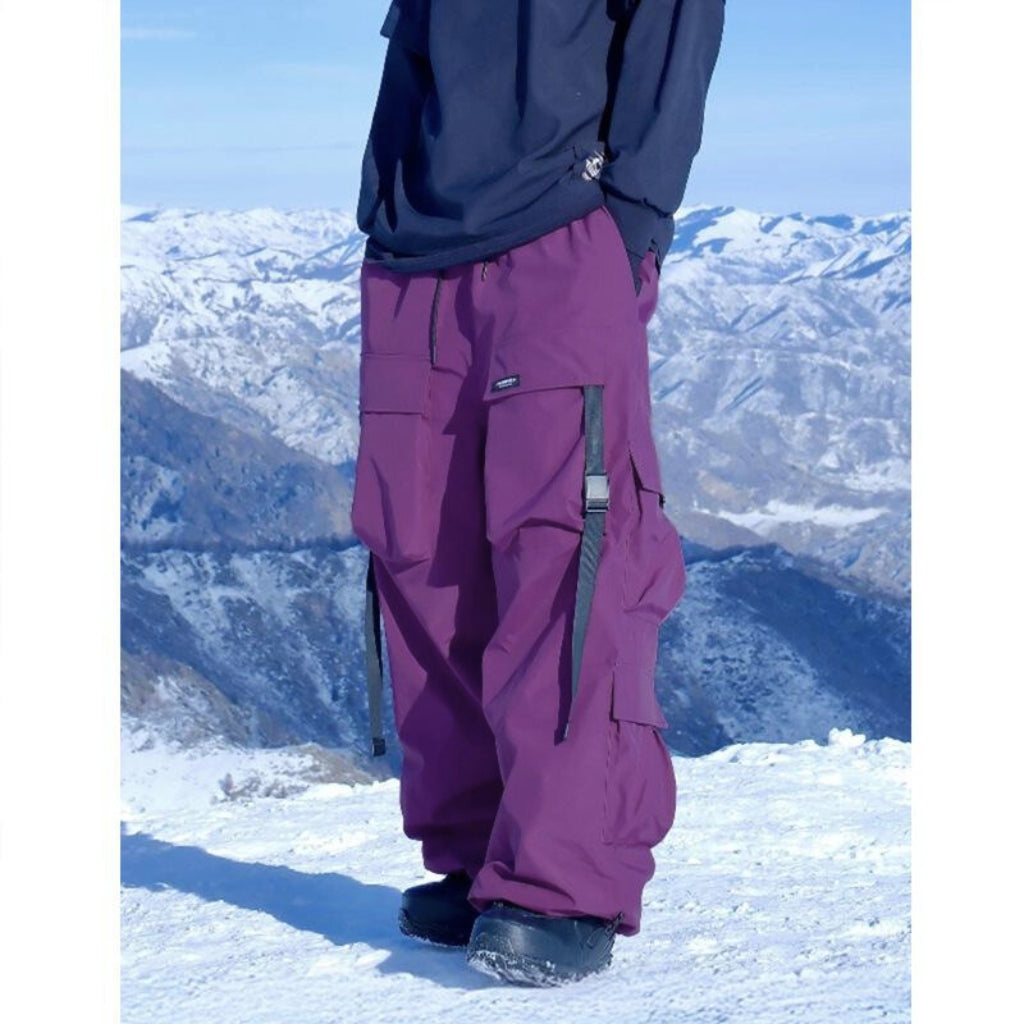 Herren Skihose im Baggy-Stil mit Cargotaschen | Snowboard
