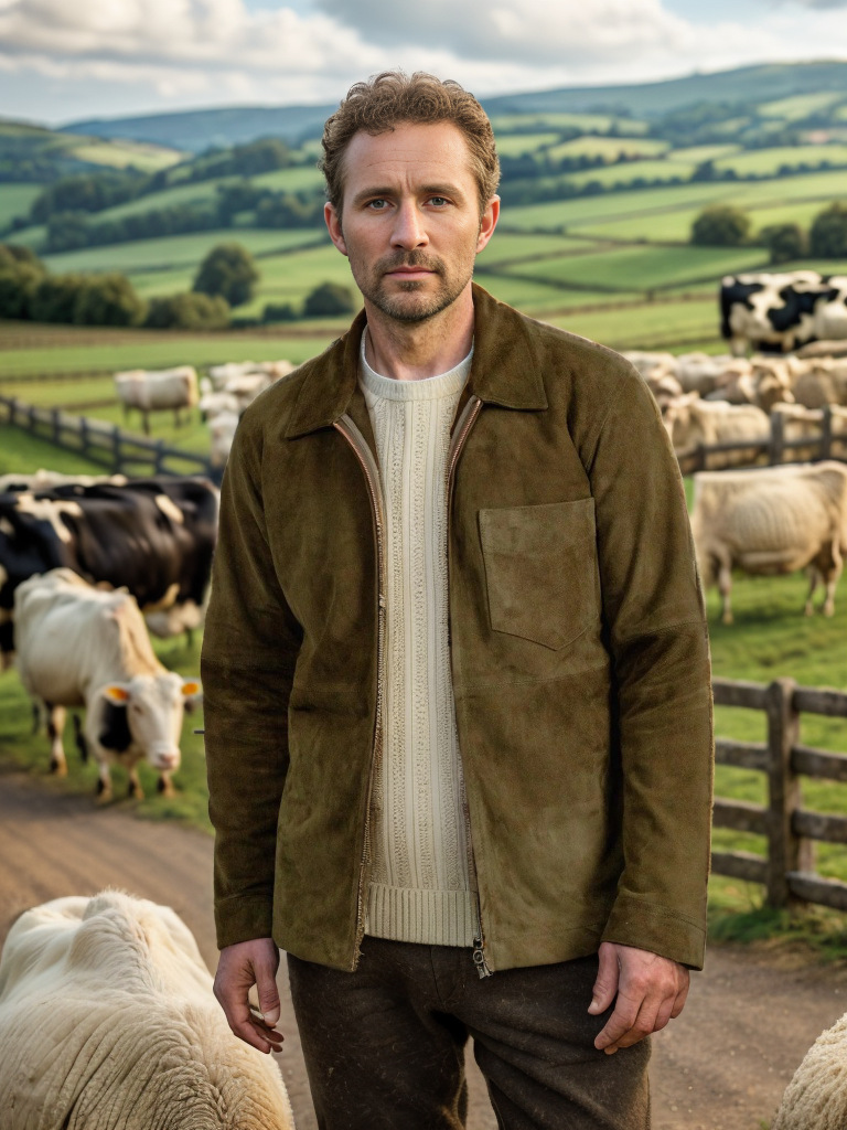 Herren Übergangsjacke Mit Reißverschluss | Leicht