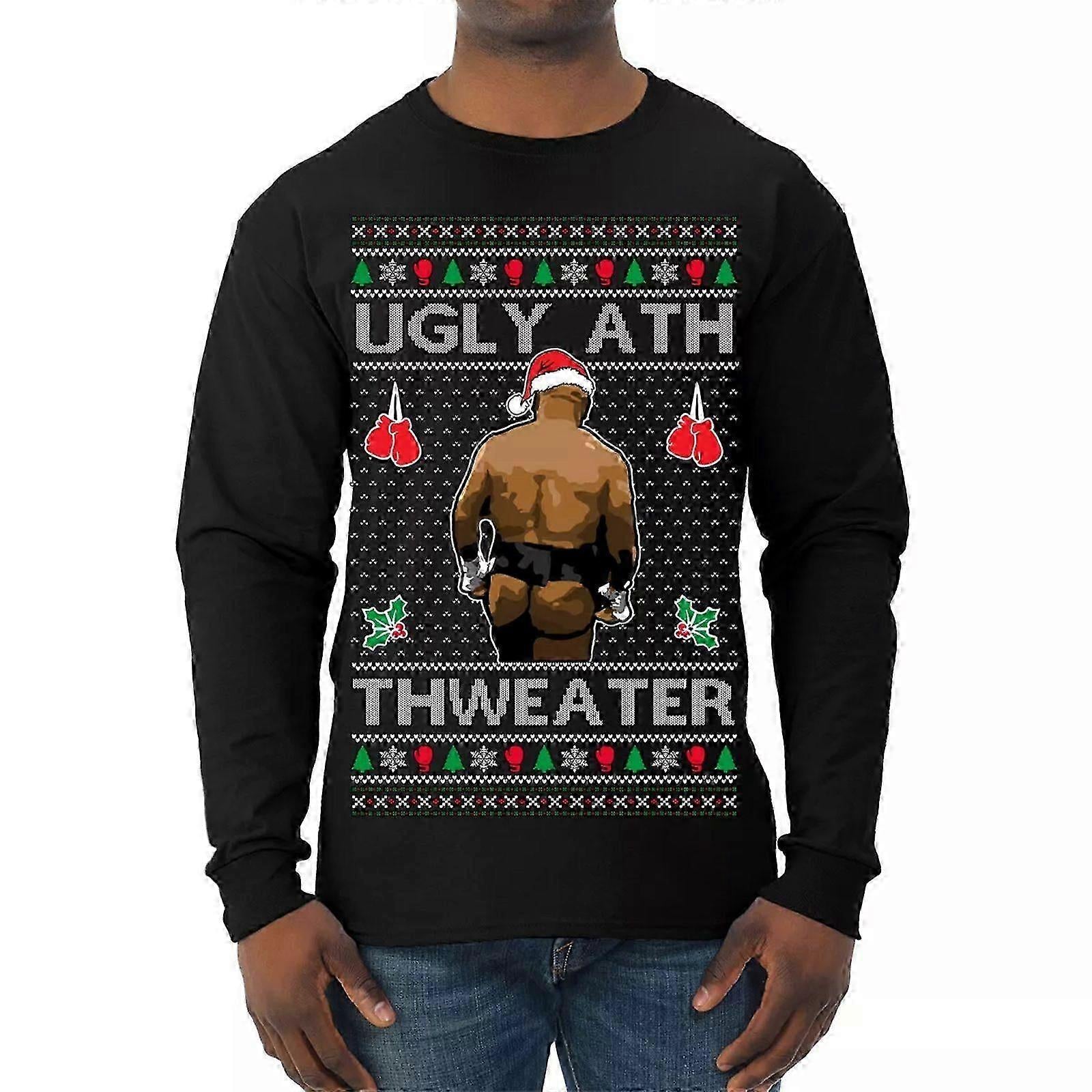 Herren Ugly Christmas Pullover Mit Lustigem Motiv | Warm