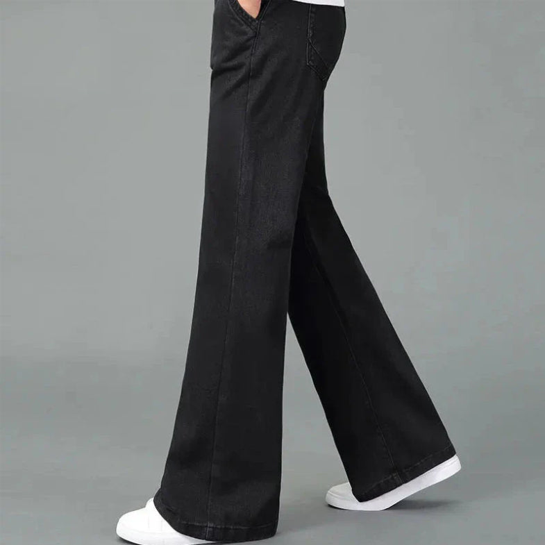 Herren Weite Jeans Bootcut | Lang