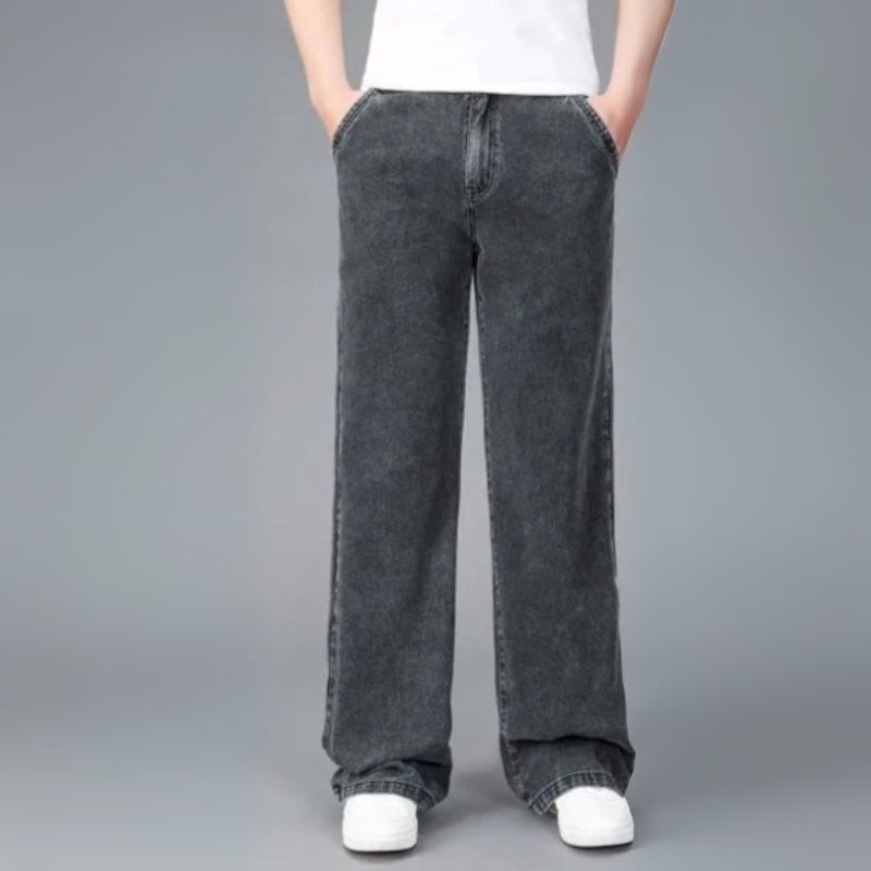 Herren Weite Jeans Bootcut | Lang