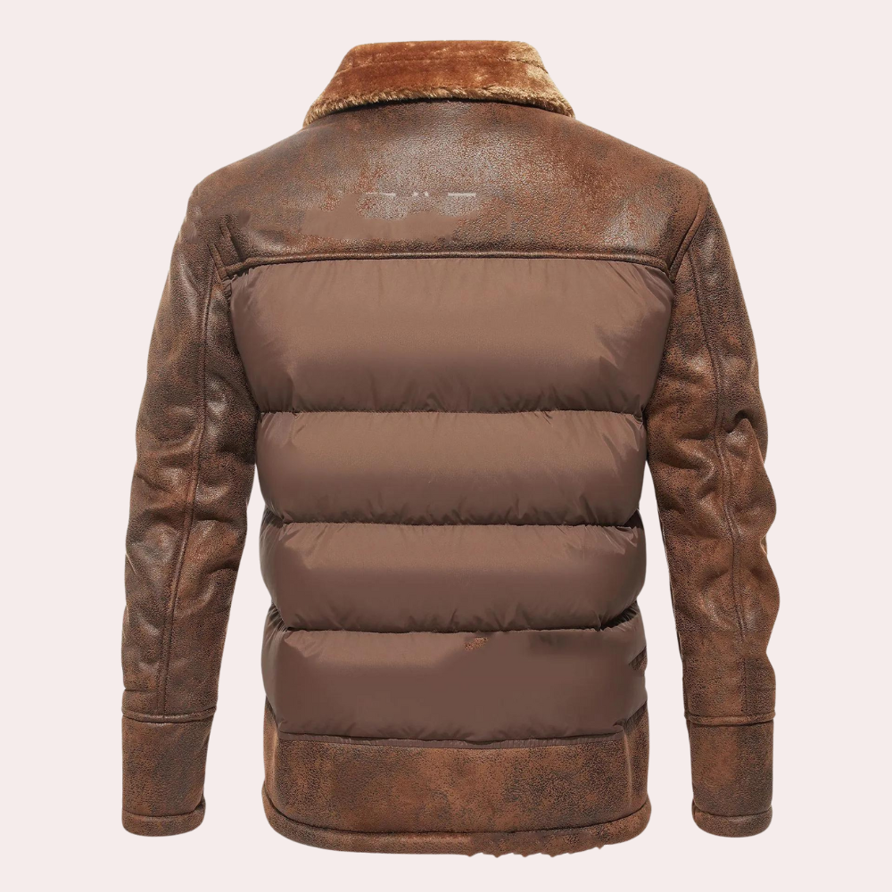 Herren Winterjacke Mit Fleece & Steppung | Warm