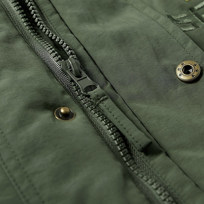 Herren Winterjacke Mit Fleecefutter Und Kapuze | Warme