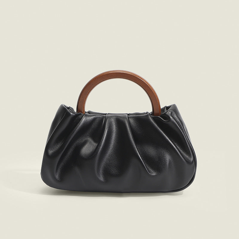 Kleine Damen Handtasche Mit Rundem Griff | Elegant