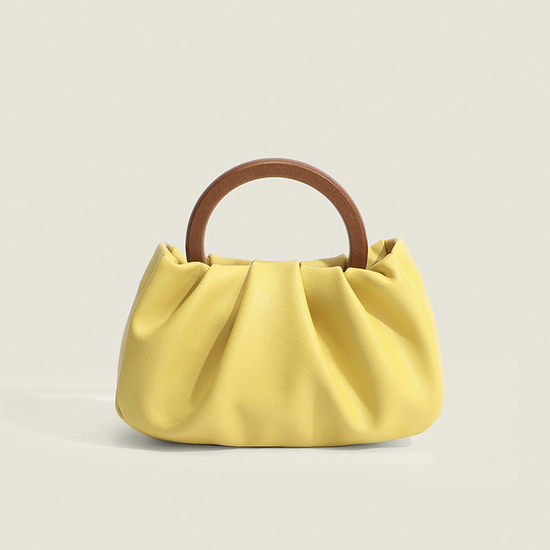 Kleine Damen Handtasche Mit Rundem Griff | Elegant