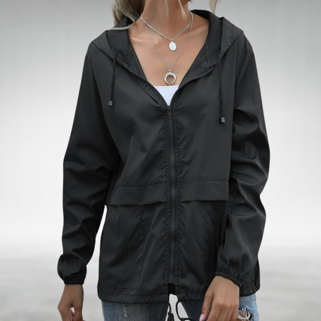 Leichte Übergangsjacke Für Damen Mit Kapuze