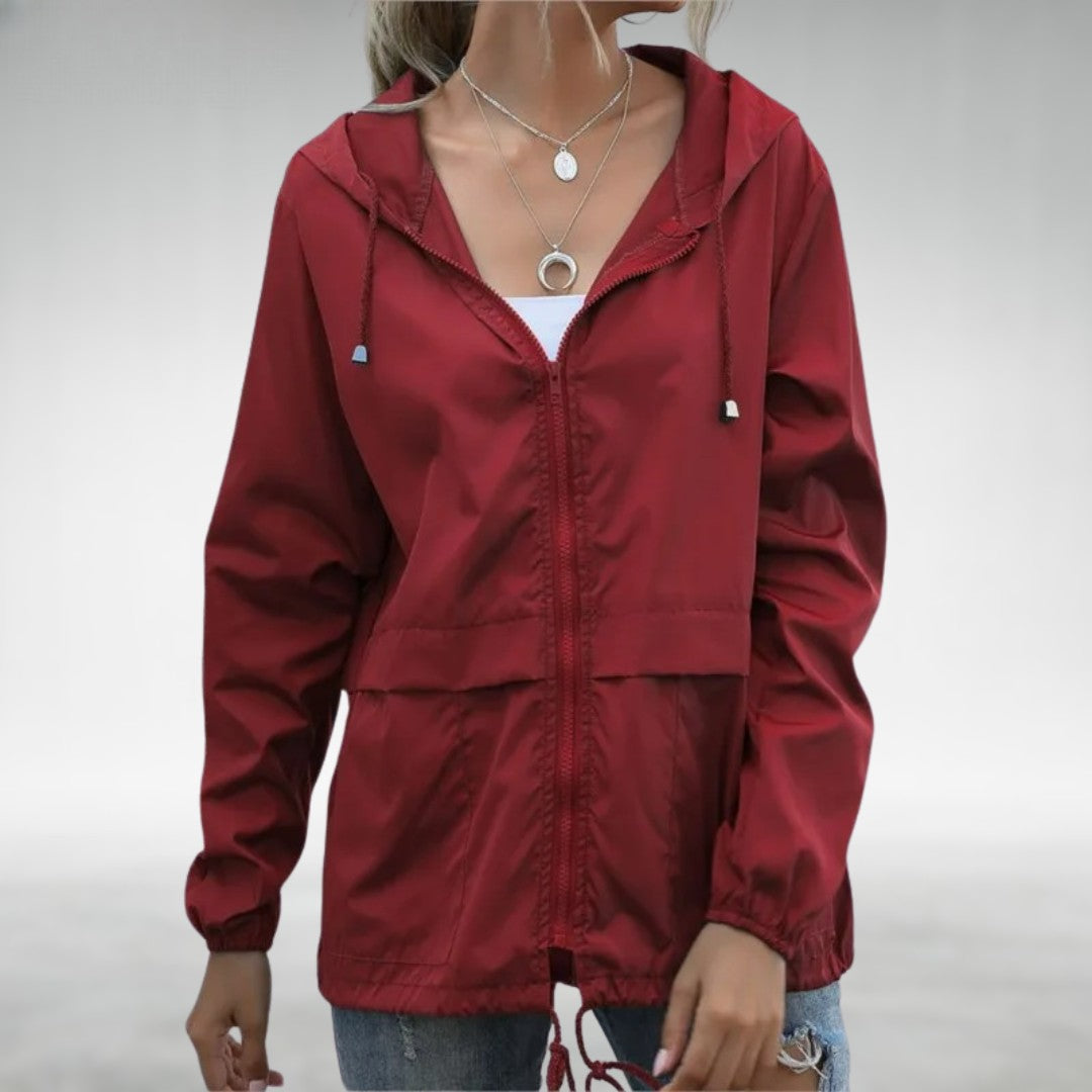 Leichte Übergangsjacke Für Damen Mit Kapuze