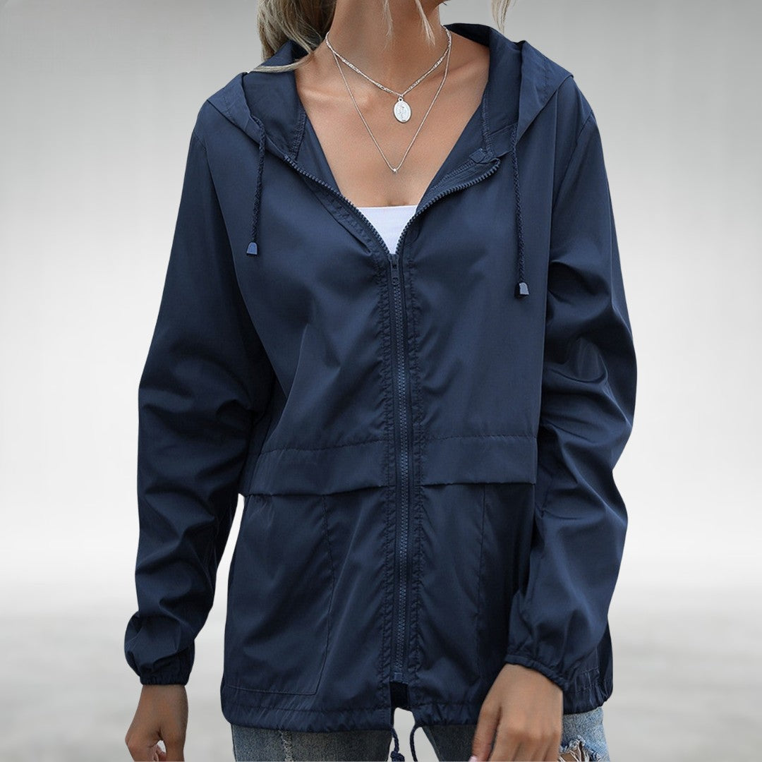 Leichte Übergangsjacke Für Damen Mit Kapuze