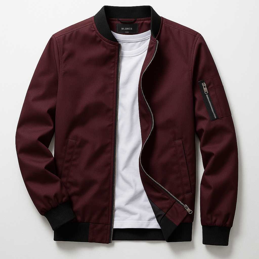 Leopold | Herren Leichte Bomberjacke | Kurz