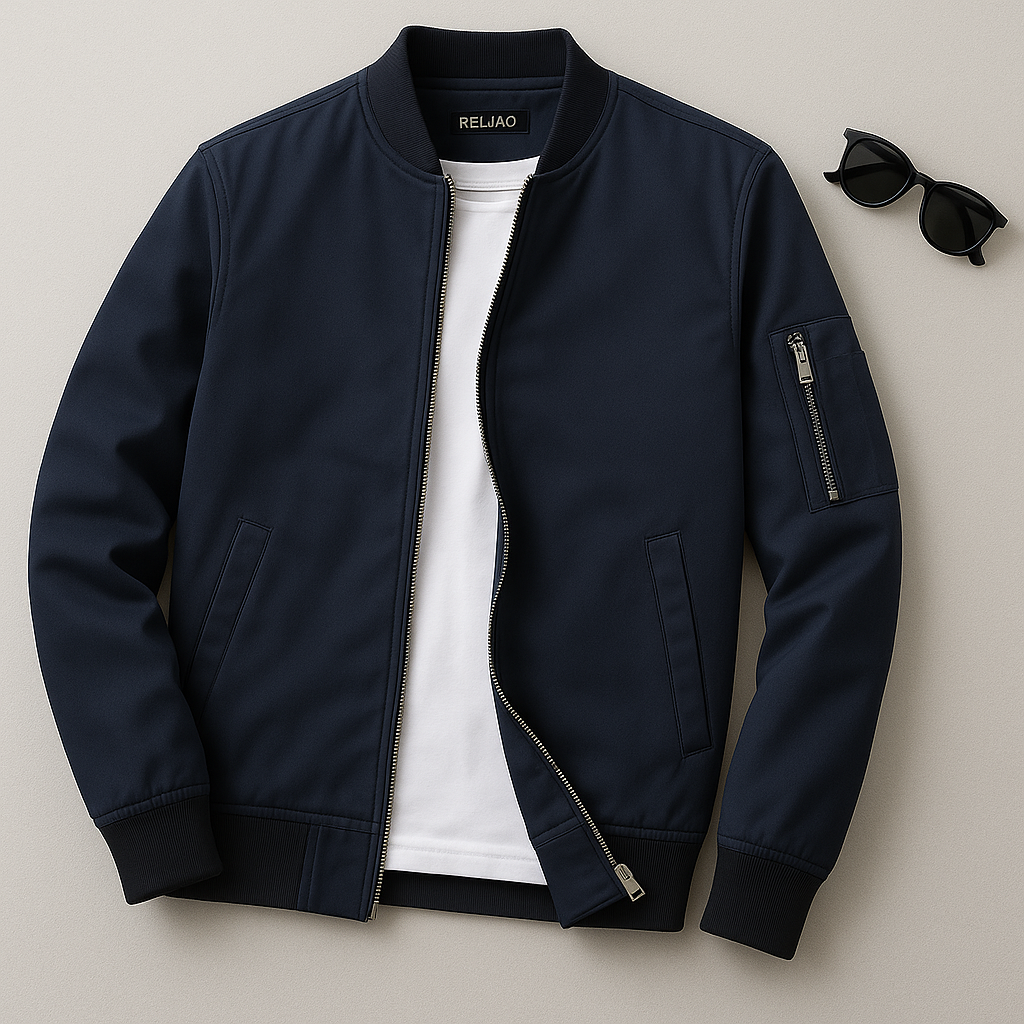 Leopold | Herren Leichte Bomberjacke | Kurz