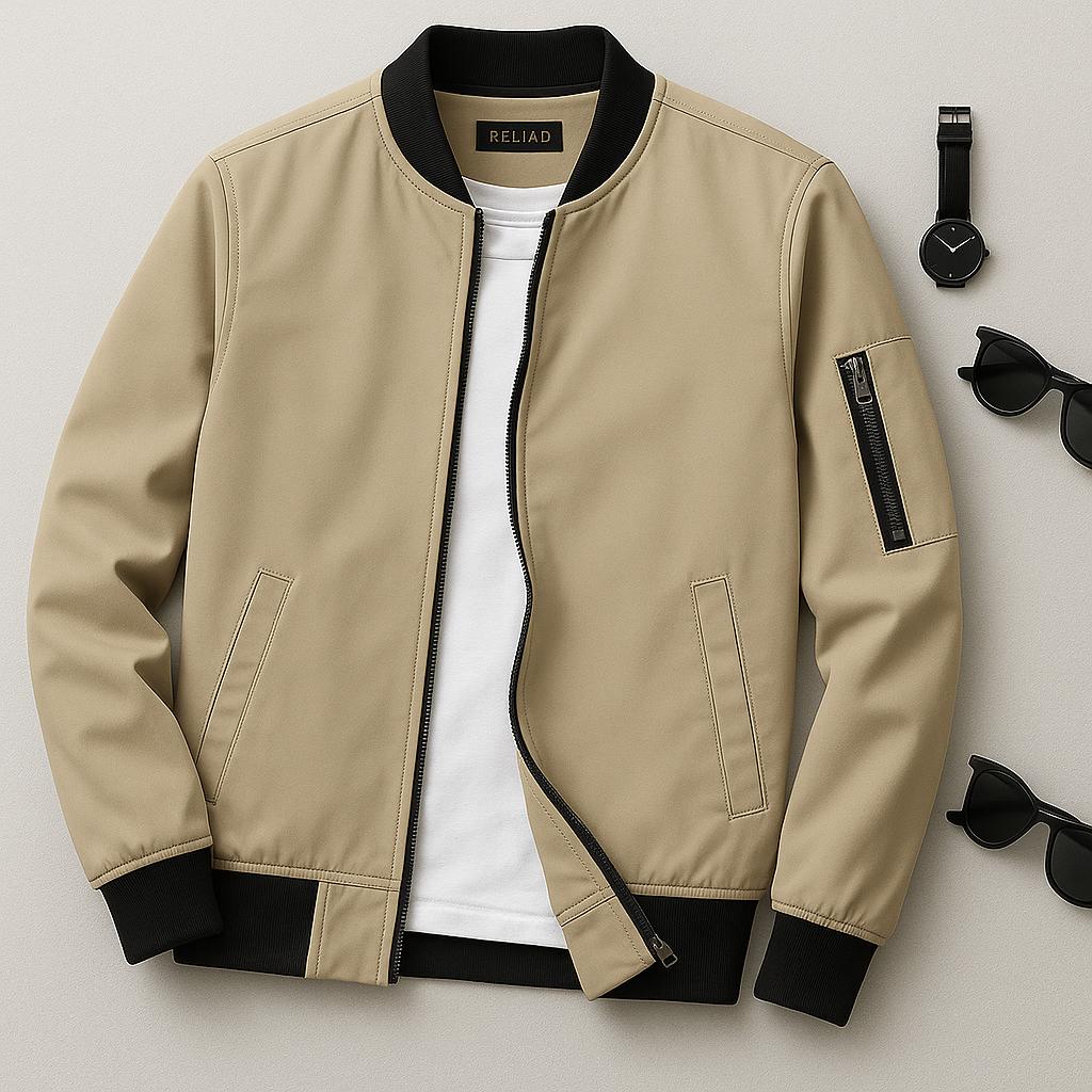 Leopold | Herren Leichte Bomberjacke | Kurz