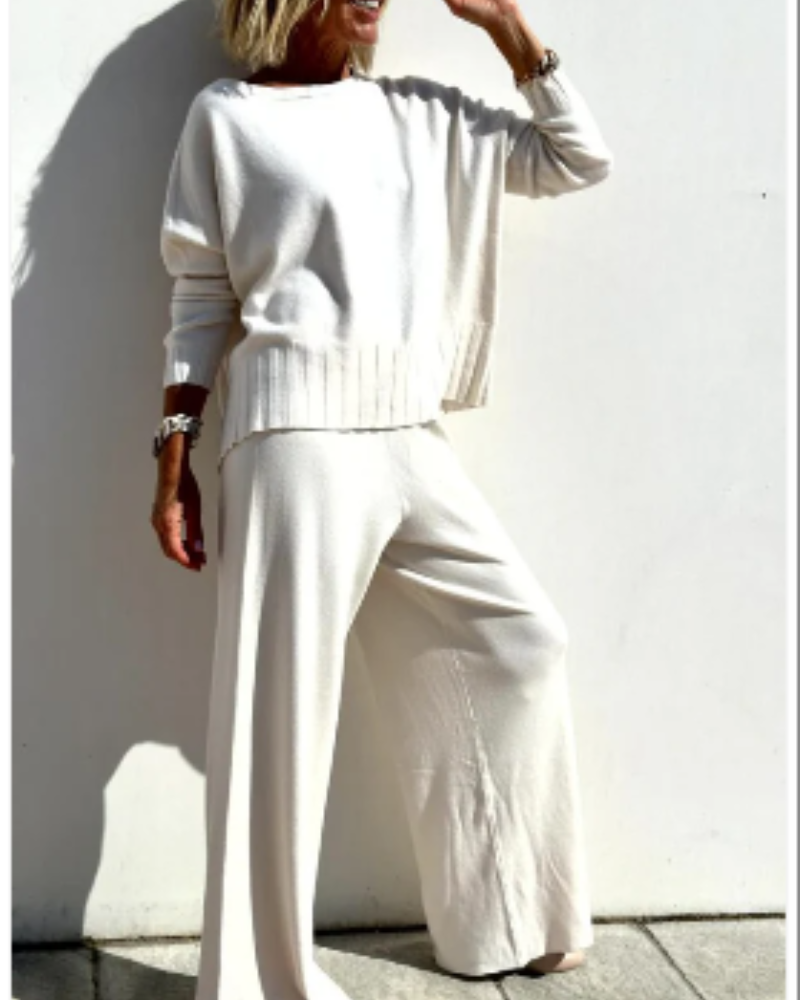 Loungewear Set Für Damen Mit Hose & Oberteil | Elegant