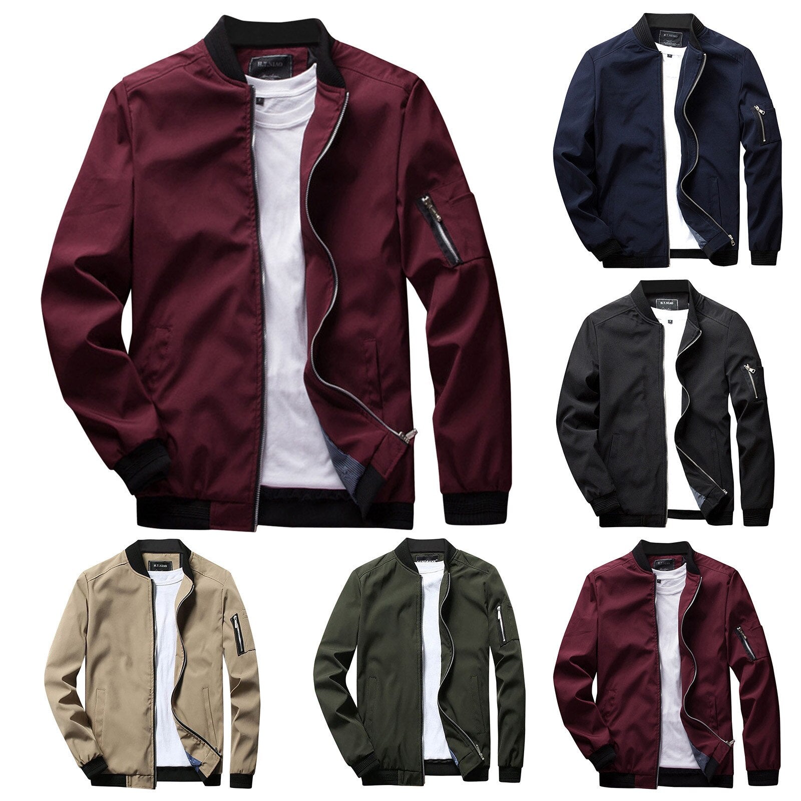 Luis | Herren Winter Windbreaker | Bomberjacke