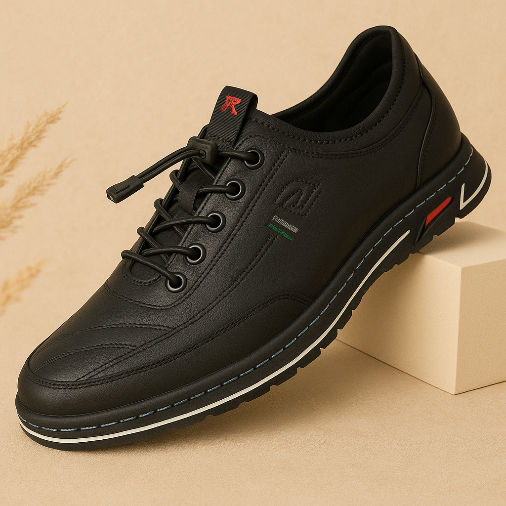 Marcus - Herren Schnürschuhe mit Bequemer Laufsohle, Sportliches Design, Lederoptik