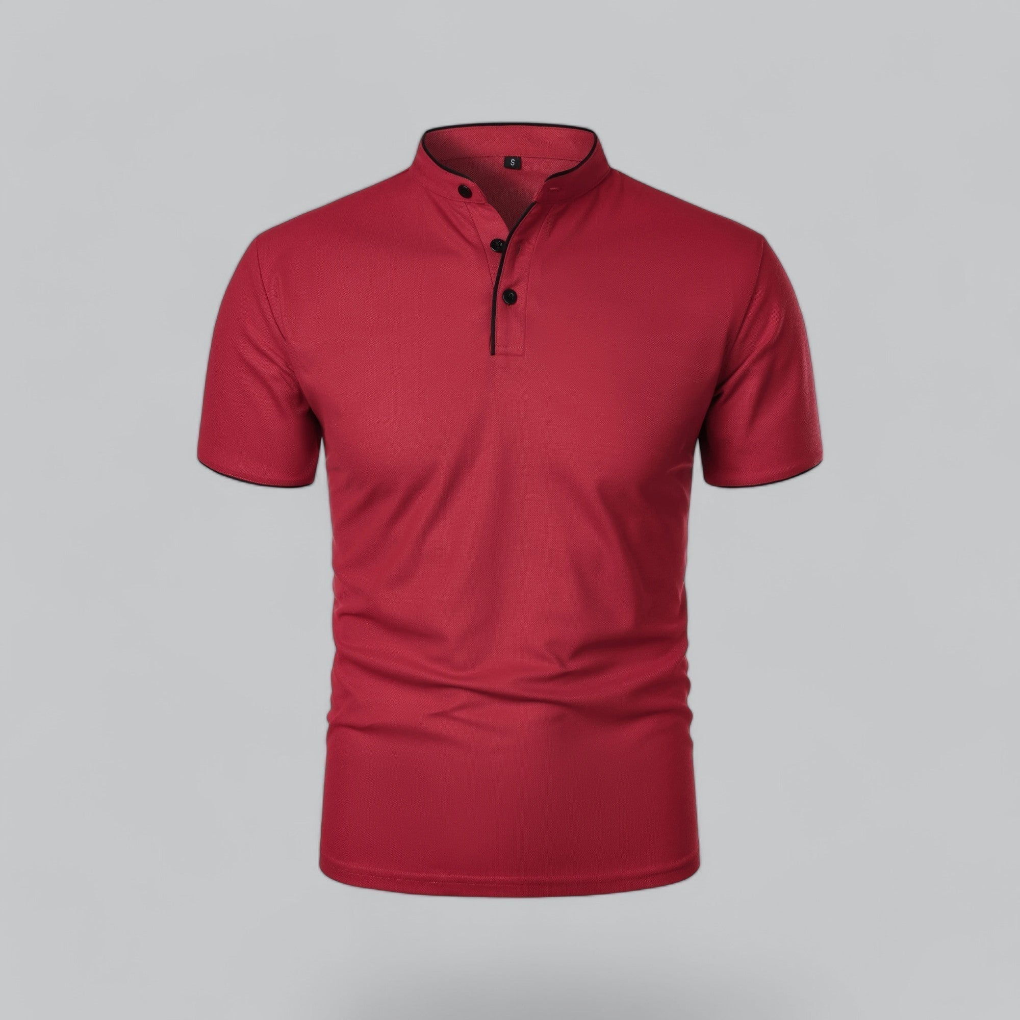 Velorien - Collarless Men's Polo Shirt
