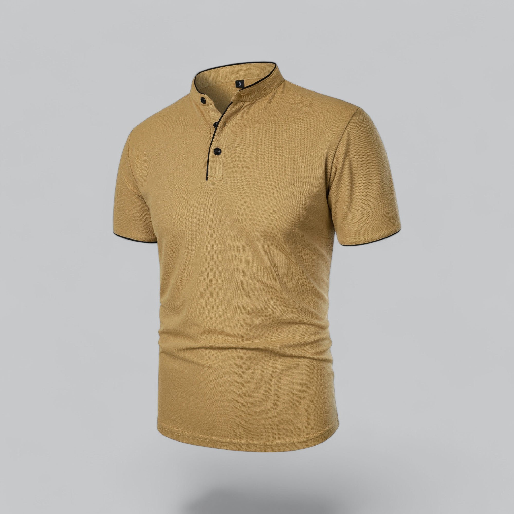 Velorien - Collarless Men's Polo Shirt