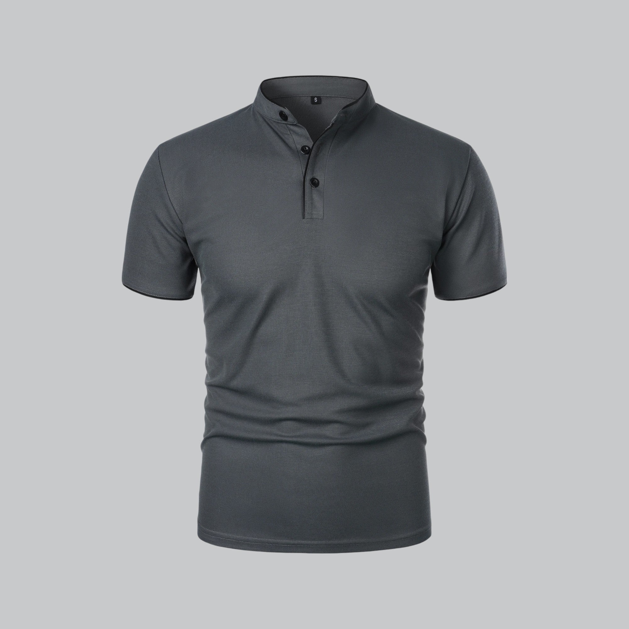 Velorien - Collarless Men's Polo Shirt
