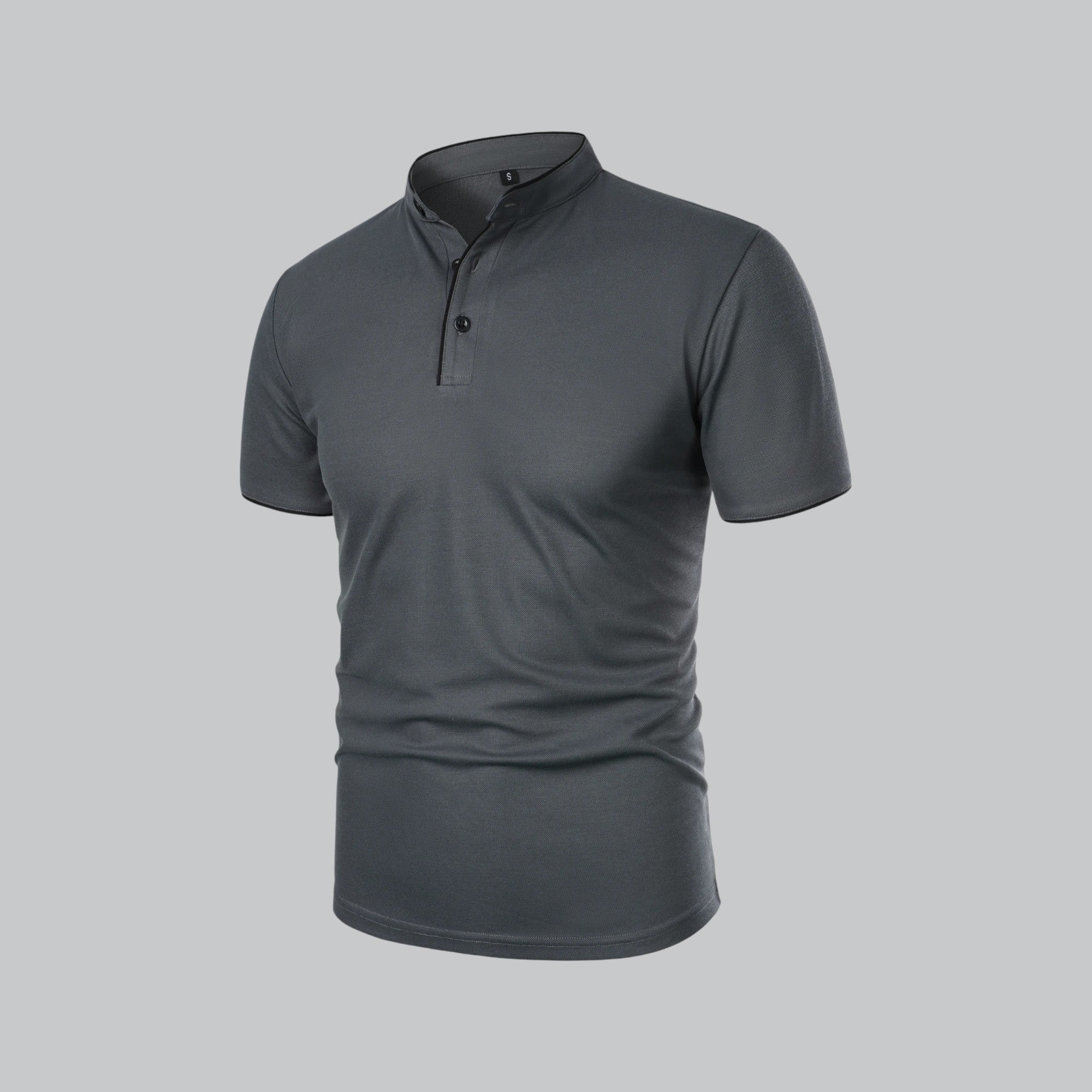 Velorien - Collarless Men's Polo Shirt