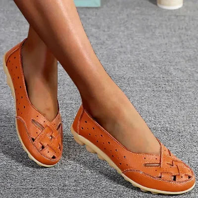 Gilda - Orthopedic Leather Loafers for Women