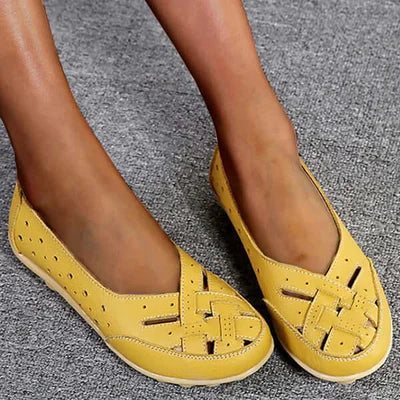 Gilda - Orthopedic Leather Loafers for Women