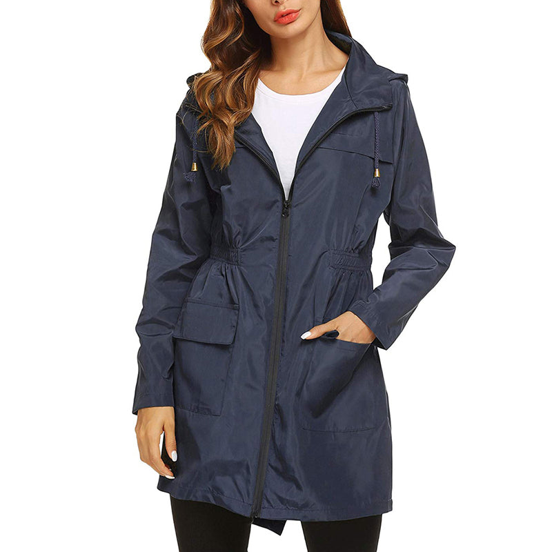 Regenjacke Damen Mit Kapuze | Lang