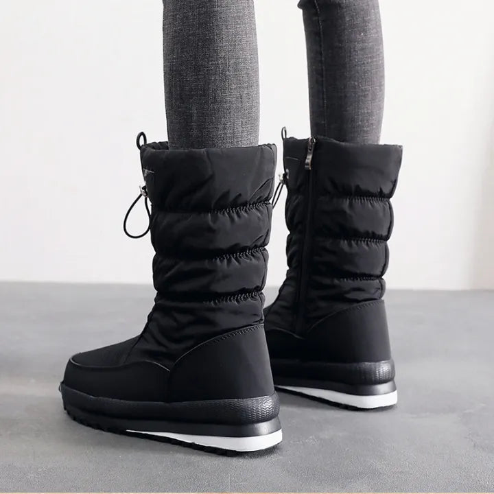 Schneeschuhe Damen Mit Reißverschluss | Gefüttert