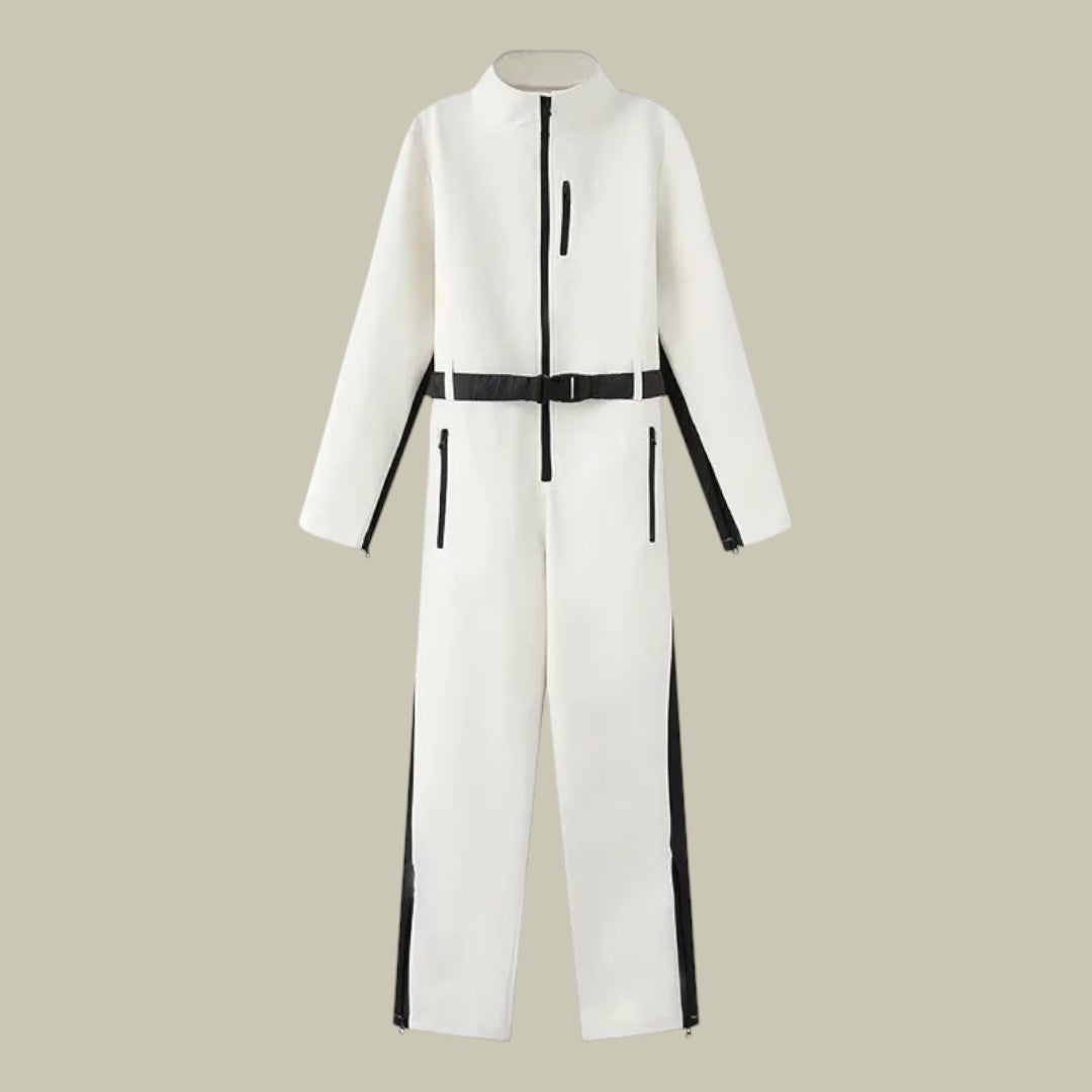 Skianzug Damen Moderner Einteiler Mit Reißverschluss | Ski