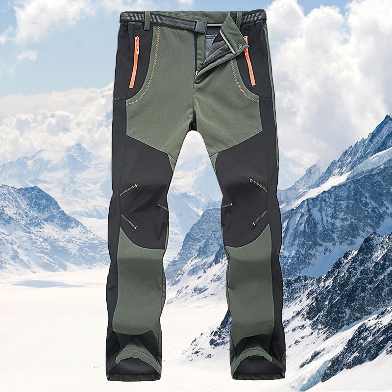 Skihose Herren Lang Mit Reißverschlusstaschen Und Verstärkungen | Outdoor