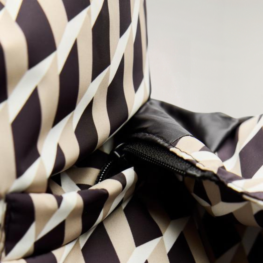 Skijacke Damen Mit Kapuze Und Gürtel | Muster