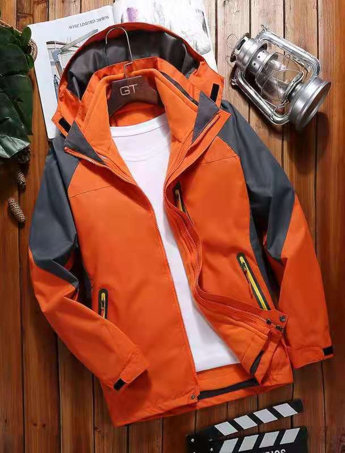 Skijacke Herren Mit Kapuze Und Reißverschluss | Winter