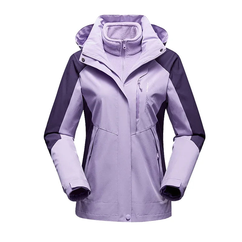 Snowboard Jacke Damen Mit Kapuze Und Taschen | Winter