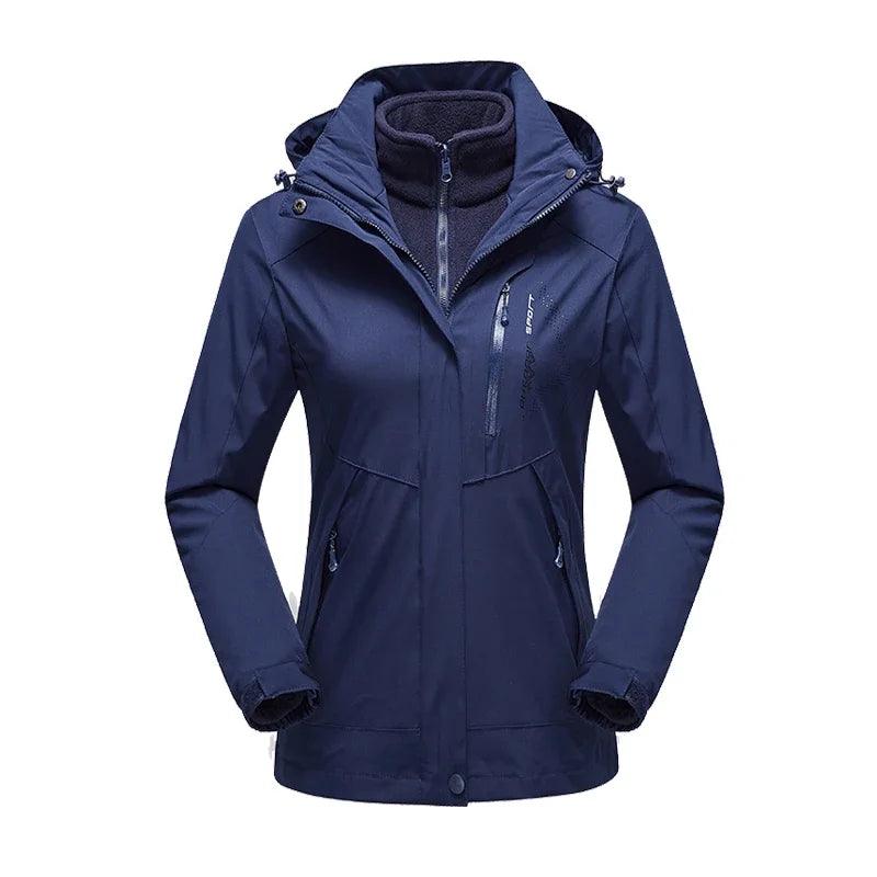 Snowboard Jacke Damen Mit Kapuze Und Taschen | Winter