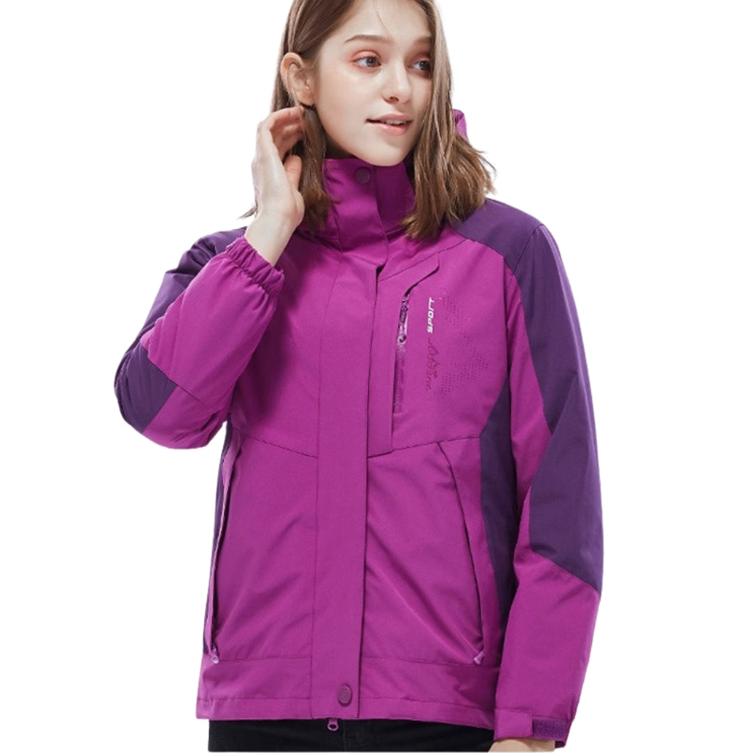 Snowboard Jacke Damen Mit Kapuze Und Taschen | Winter