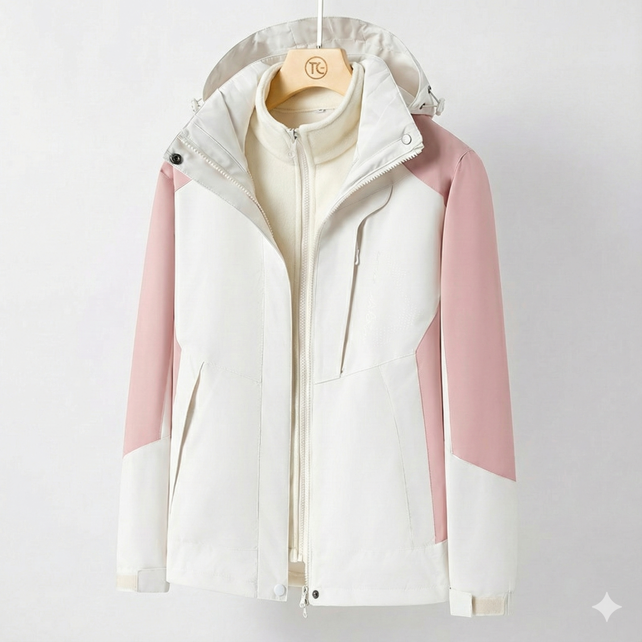 Snowboard Jacke Damen Mit Kapuze Und Taschen | Winter