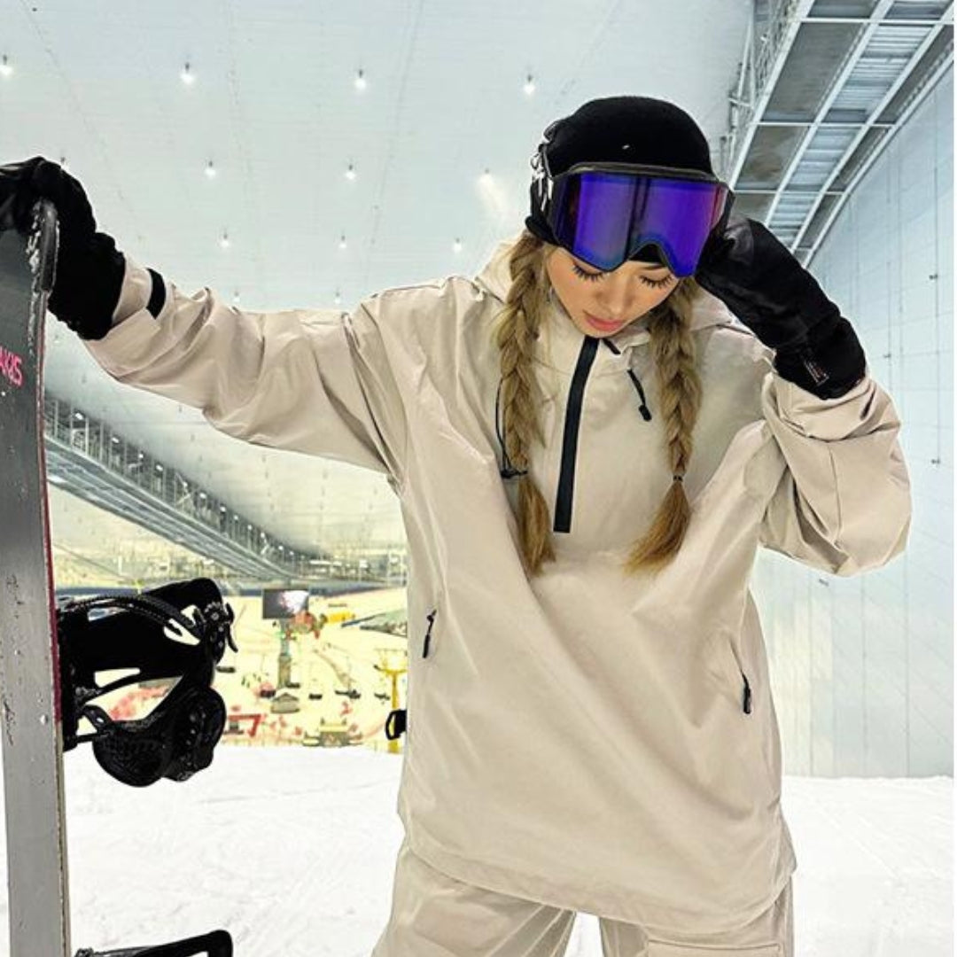 Snowboard Jacke Damen Winter | Mit Kapuze