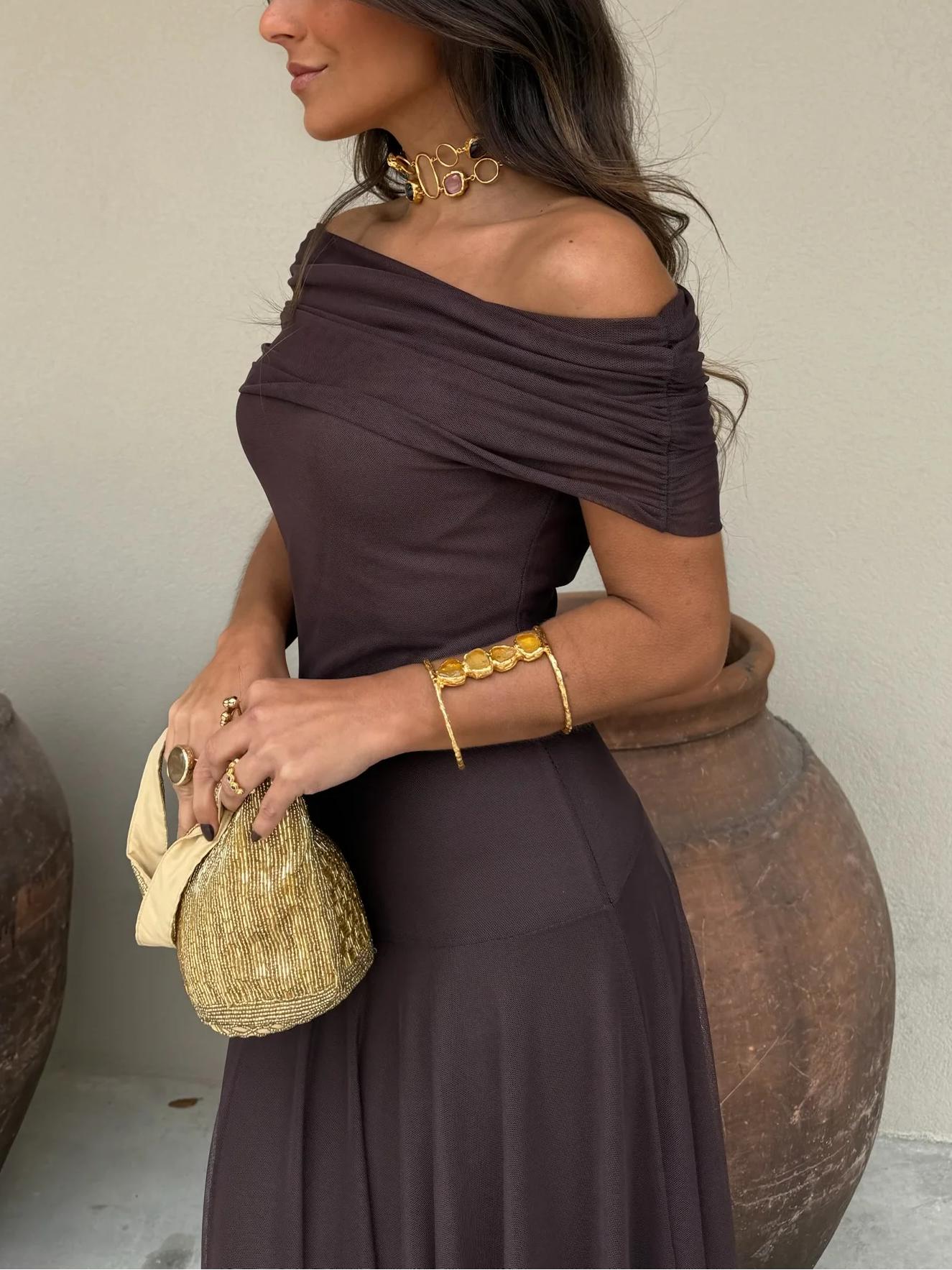 Tarielle - Elegantní maxi večerní šaty pro dámy