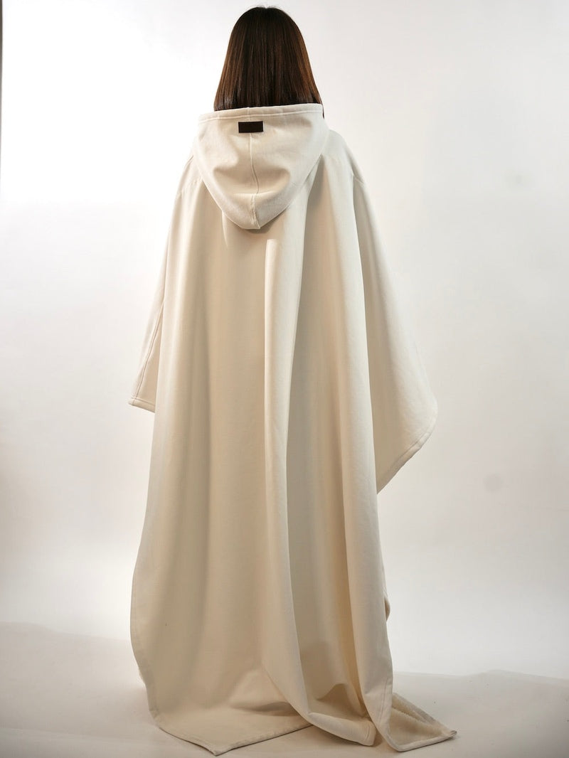 Unisex Poncho Mit Kapuze & Fleecefutter | Oversize