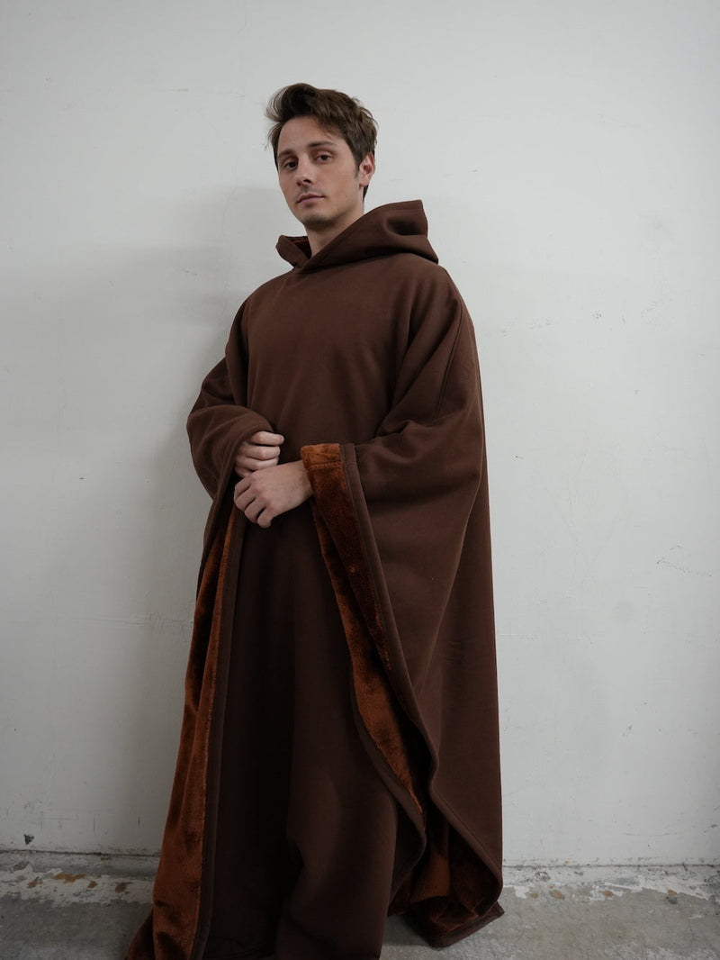 Unisex Poncho Mit Kapuze & Fleecefutter | Oversize