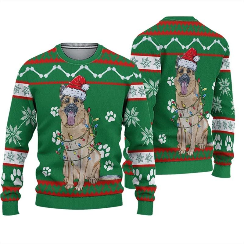Unisex Ugly Christmas Pullover Lustig Bedruckt | Weihnachts Sweater
