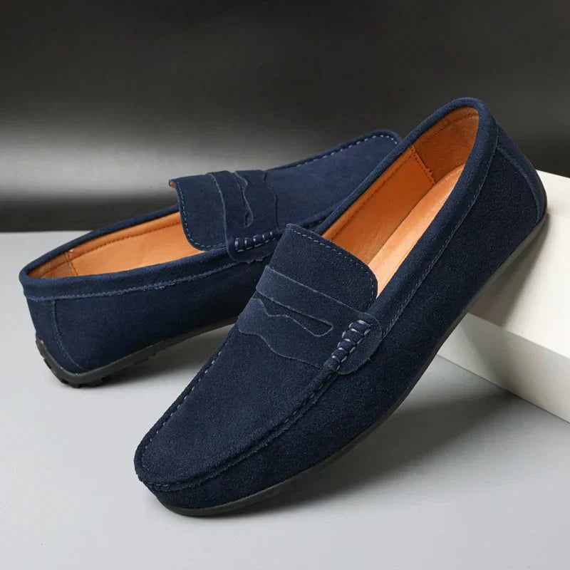 Verelisse - Loafer elegant din piele întoarsă sălbatică