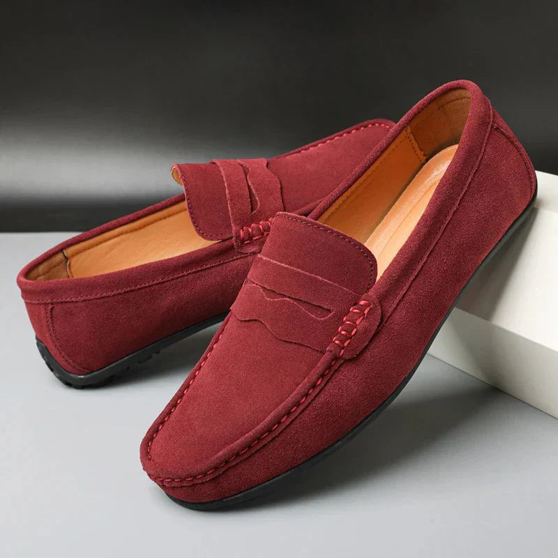 Verelisse - Loafer elegant din piele întoarsă sălbatică