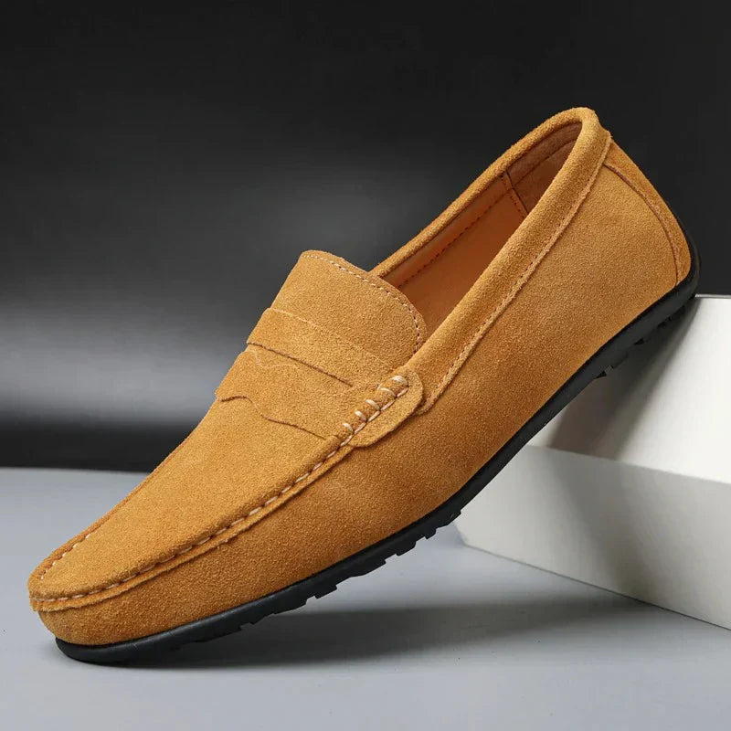 Verelisse - Loafer elegant din piele întoarsă sălbatică