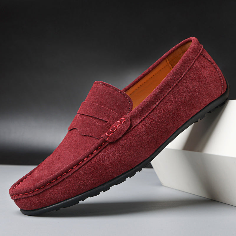 Verelisse - Loafer elegant din piele întoarsă sălbatică