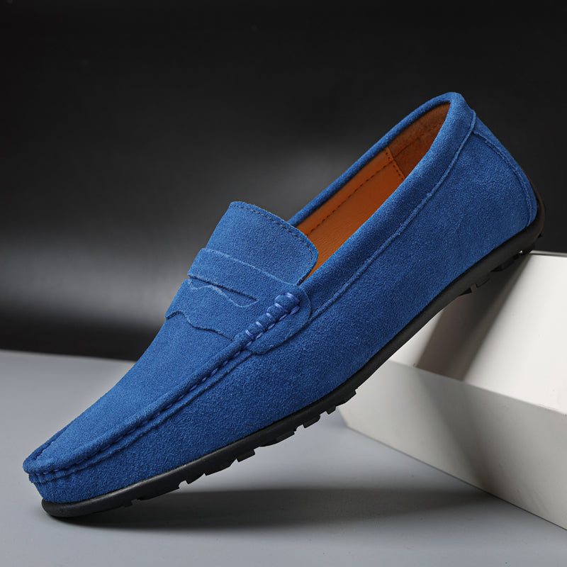 Verelisse - Loafer elegant din piele întoarsă sălbatică
