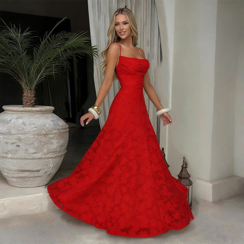 Katia - Elegantní krajkové maxišaty