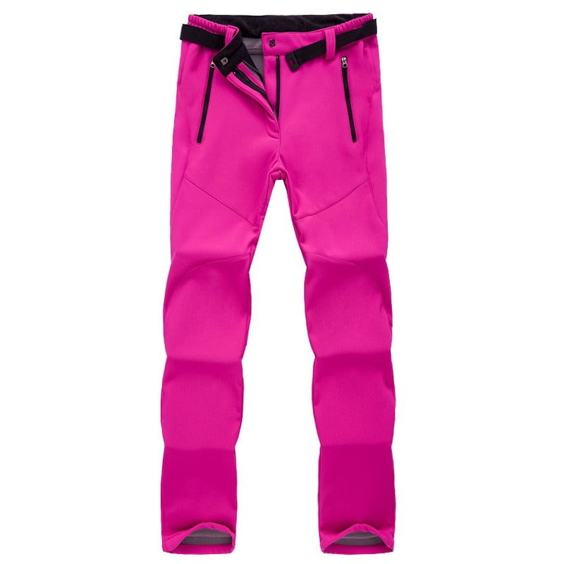 Warme Damen Skihose Sport Mit Taschen | Lang
